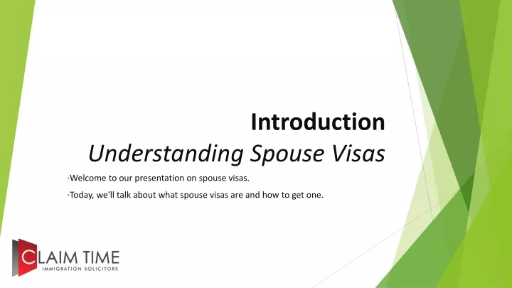 introduction understanding spouse visas