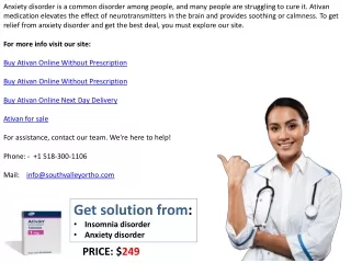 buy ativan online no prescription require