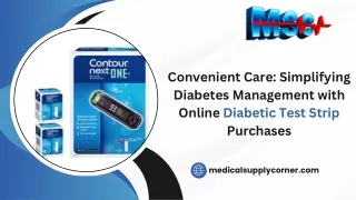 Buy Diabetic Test Strips Online