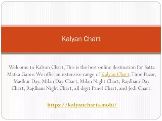 Kalyan Chart Online Game - Kalyancharts.mobi