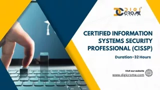 CISSP Certification Course and Training Online