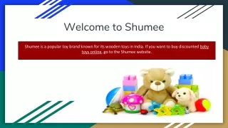 Buy Baby Toys Online For Kids At Shumee