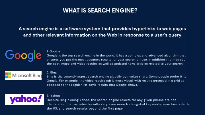 what is search engine