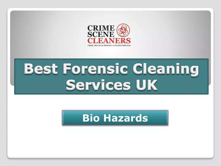 best forensic cleaning services uk