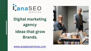 Dgital Marketing Agency - www.anaseoservices.com