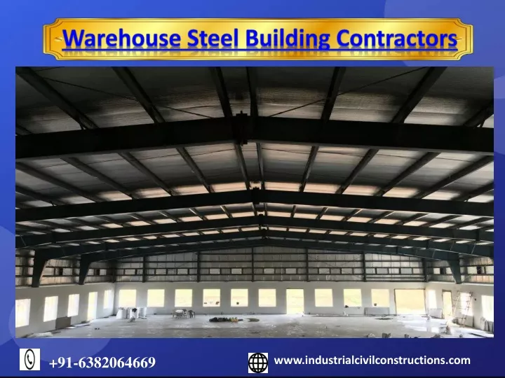 warehouse steel building contractors