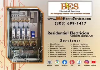 Residential Electrician Colorado Springs, CO