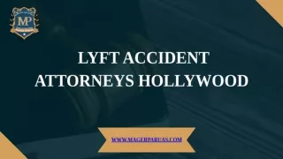 Lyft accident attorneys hollywood