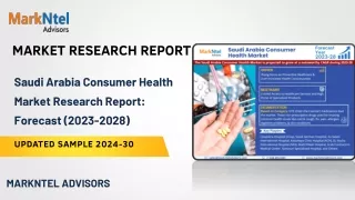Saudi Arabia Consumer Health Market Research Report: Forecast (2023-2028)