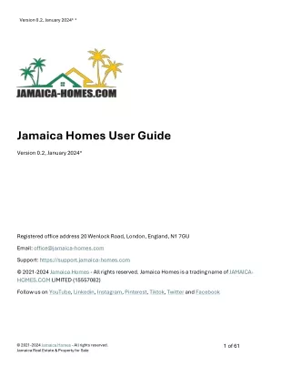 Jamaica-Homes-User-Guide-Jamaica-Real-Estate-and-Property-for-Sale-Version-0.2_