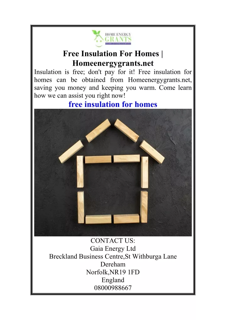 free insulation for homes homeenergygrants