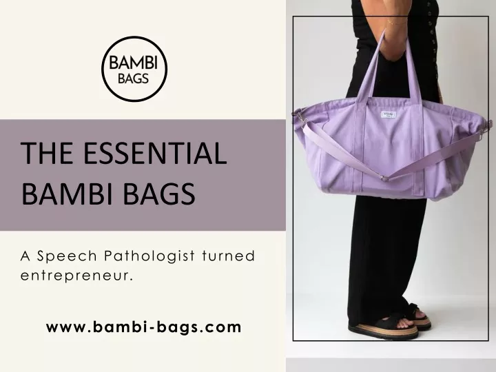 the essential bambi bags