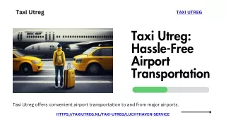 Taxi Utreg - Airport