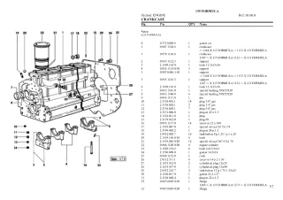 Lamborghini 135 formula Parts Catalogue Manual Instant Download