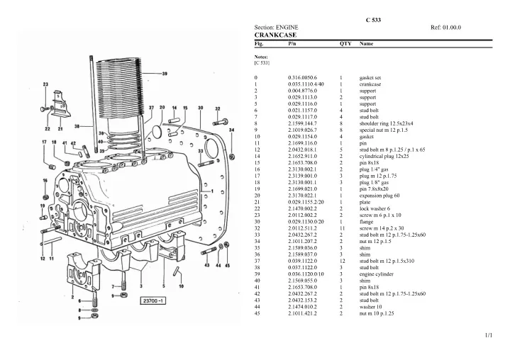 PPT - Lamborghini c 533 Parts Catalogue Manual Instant Download ...