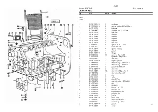 Lamborghini c 683 Parts Catalogue Manual Instant Download