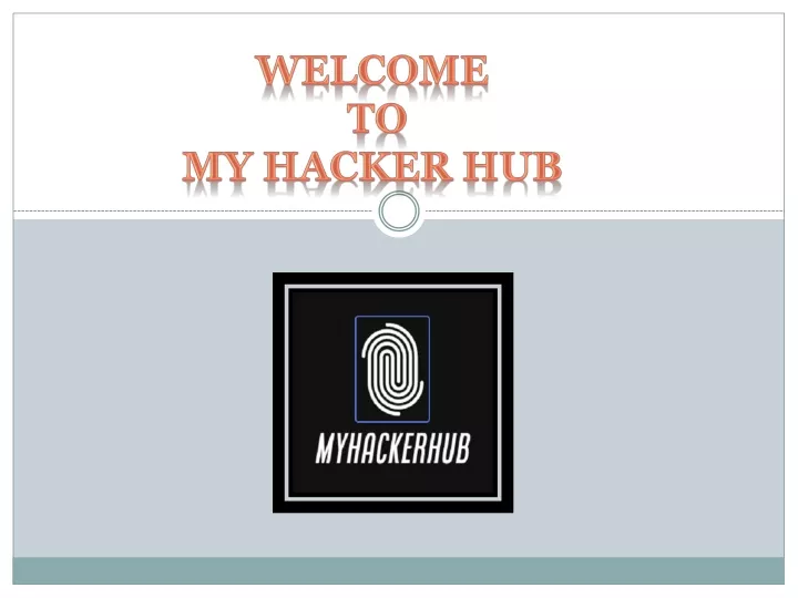 welcome to my hacker hub