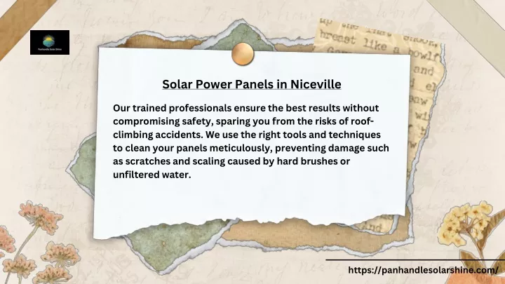 solar power panels in niceville