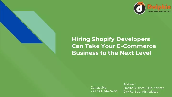 hiring shopify developers can take your e commerce business to the next level