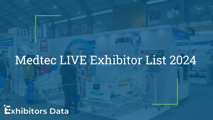 medtec live exhibitor list 2024