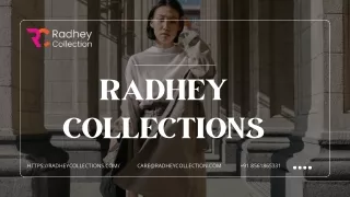 Unlock Chic Style with RadheyCollections' Rayon Kalidar Kurta Pant Sets