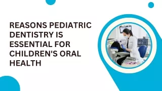 Expert Pediatric Dental Service for Kids