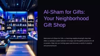 Al-Sham for Gifts : Gift shop near me in Kuwait.