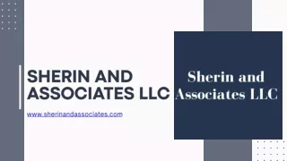 Sherin and Associates LLC: Premier Civil Suit Defense Lawyers