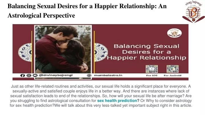 balancing sexual desires for a happier relationship an astrological perspective