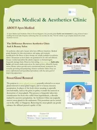 The difference between Aesthetics Clinic and a beauty salon