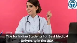 Tips for Indian Students for Best Medical University in the USA
