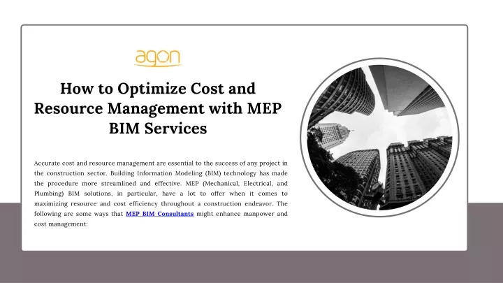 how to optimize cost and resource management with