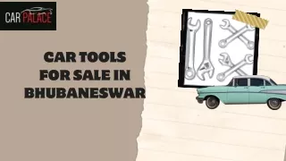 Car Tools For Sale in Bhubaneswar