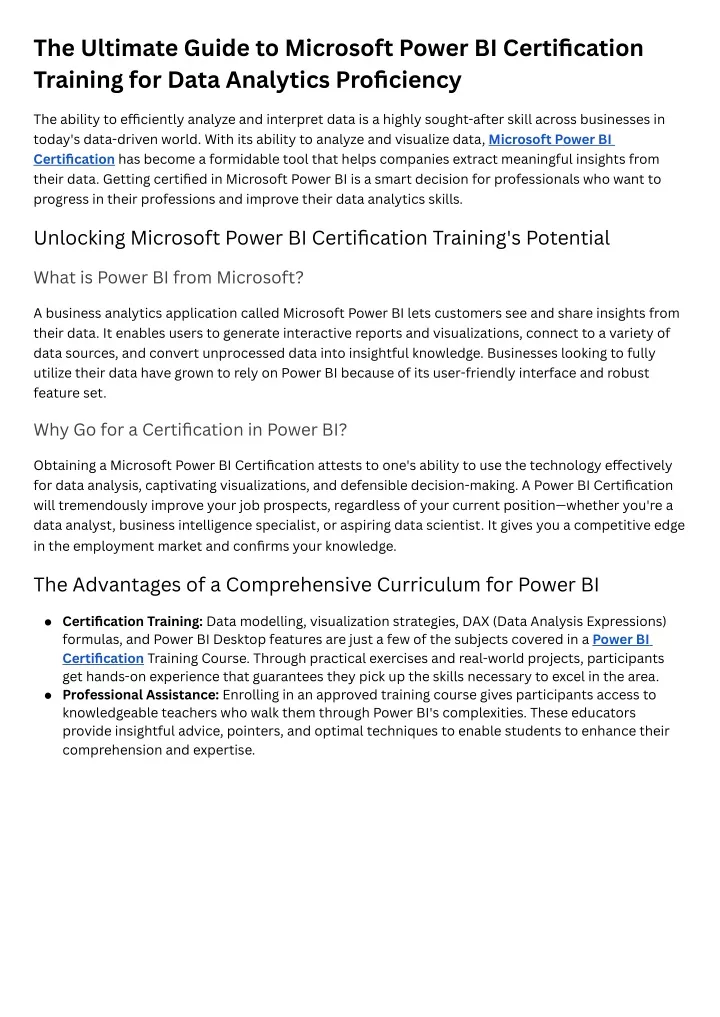 the ultimate guide to microsoft power