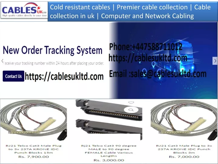 cold resistant cables premier cable collection