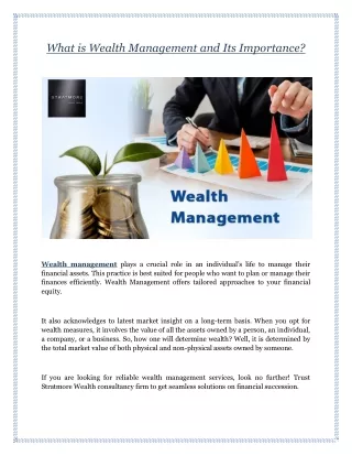 What is Wealth Management and Its Importance?