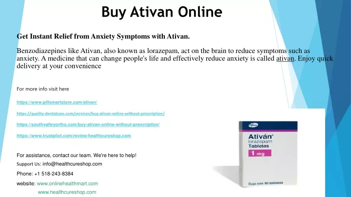 buy ativan online