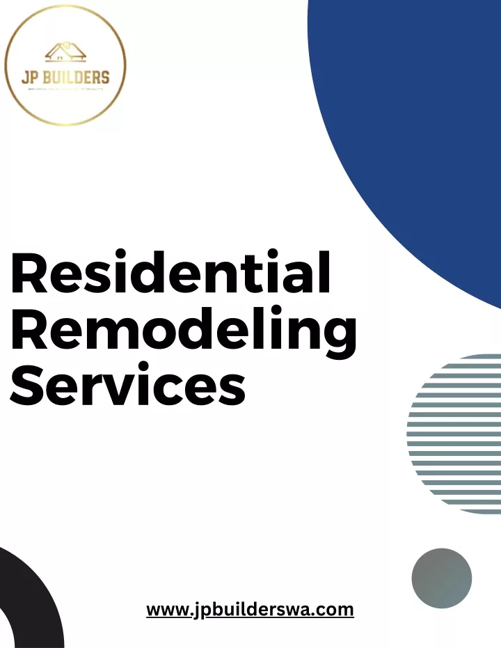 residential remodeling services