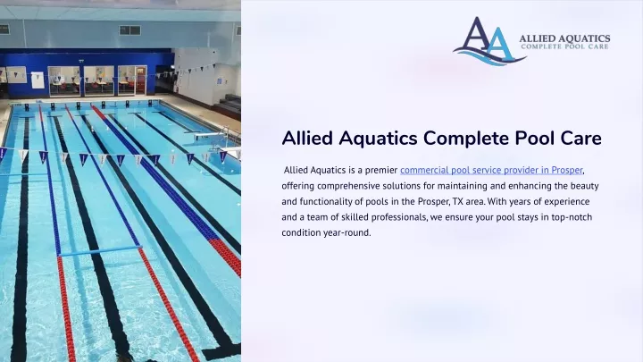 allied aquatics complete pool care