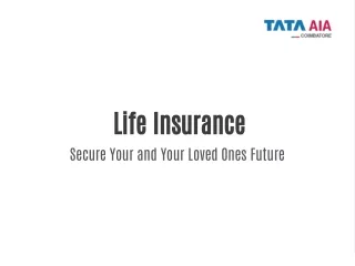 Benefits of Life Insurance Policy