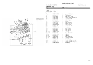 Lamborghini r2.56 target Parts Catalogue Manual Instant Download (SN 9001 and up)