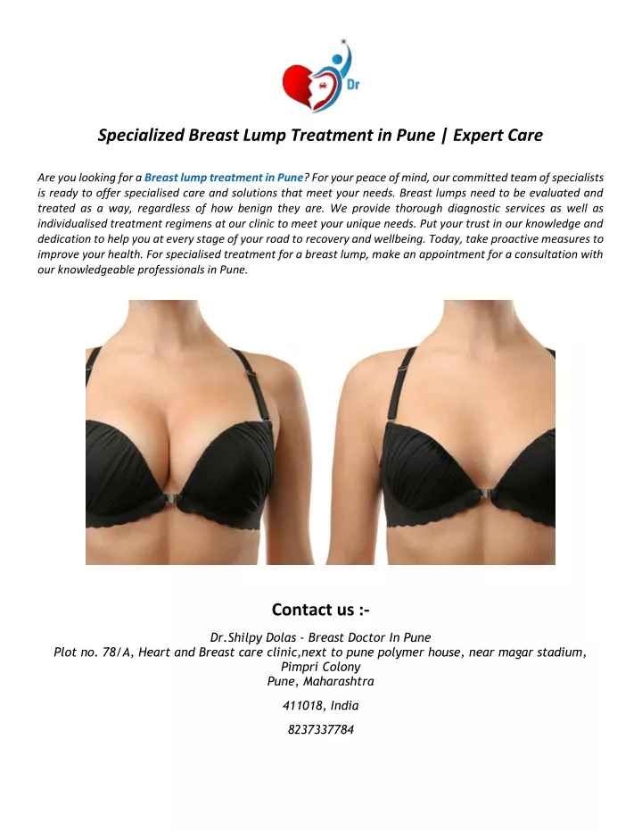 specialized breast lump treatment in pune expert