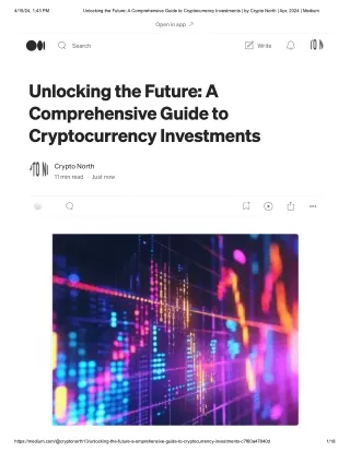 Unlocking the Future_ A Comprehensive Guide to Cryptocurrency Investments