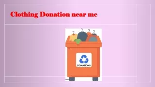 clothes donation drop box dallas