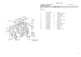 Lamborghini r3 85 t Tractor Parts Catalogue Manual Instant Download (SN 5001 and up)