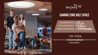 Unlock the Power of Play: Bhutani BOLT Gaming Zone Arrives in Bhutani 62 Avenue!