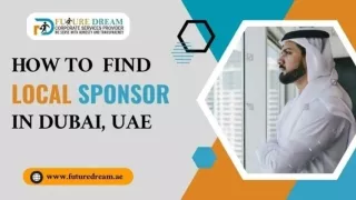 How to a Local Sponsor in Dubai, UAE