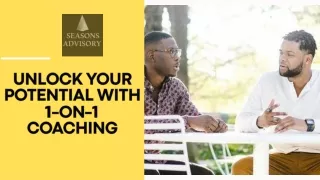 Personalized 1-on-1 Coaching Services for Your Success - Seasons Advisory