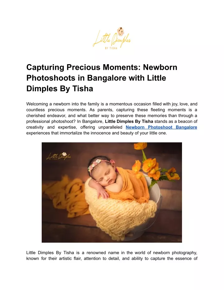 capturing precious moments newborn photoshoots