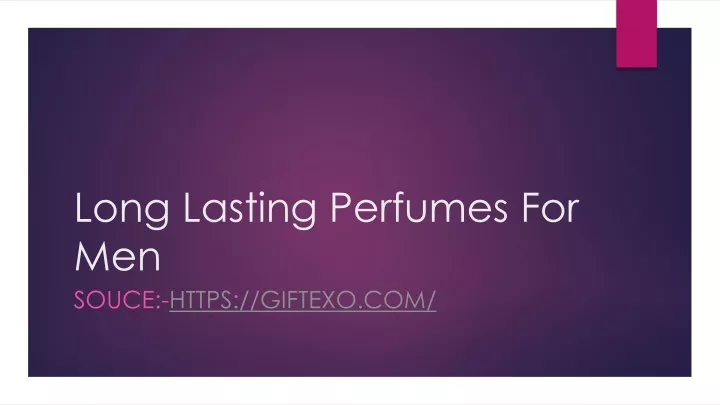 long lasting perfumes for men